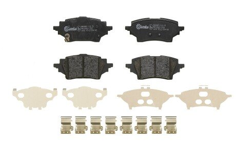 Тормозні (гальмівні) колодки brembo P83 178