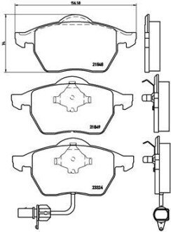 Тормозні (гальмівні) колодки brembo P85060