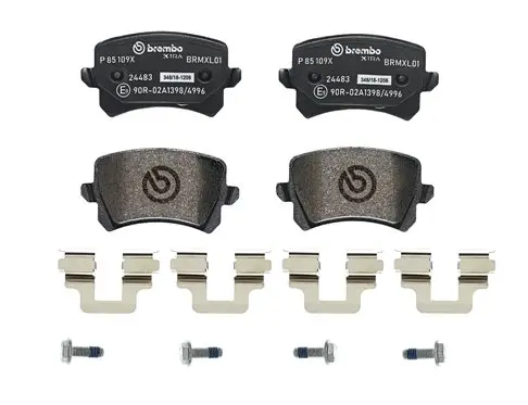 Тормозні (гальмівні) колодки Brembo P85109X (фото 1)
