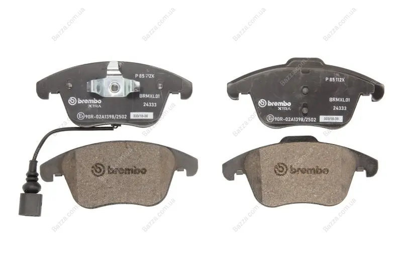 Тормозные колодки brembo P85112X