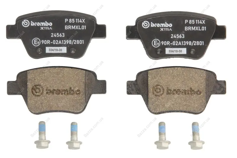 Тормозные колодки brembo P85114X