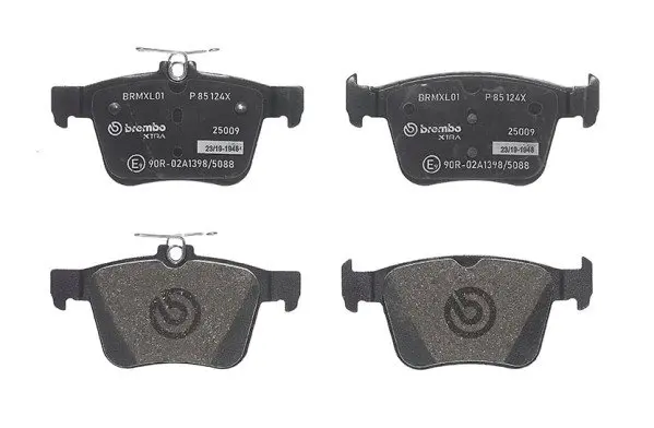 Тормозні (гальмівні) колодки Brembo P 85 124X (фото 1)
