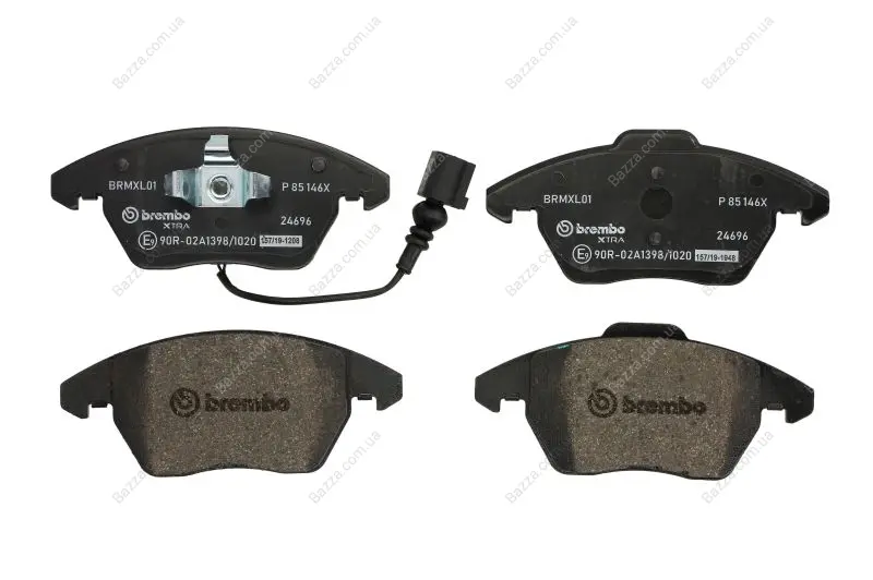Тормозные колодки brembo P 85 146X