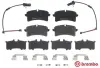 Тормозні (гальмівні) колодки Brembo P85 151 (фото 2)