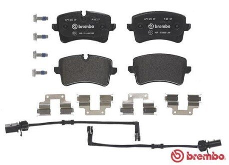 Тормозные колодки brembo P85 157