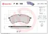 Тормозні (гальмівні) колодки Brembo P85 168 (фото 1)