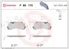 Тормозні (гальмівні) колодки Brembo P85 170 (фото 1)