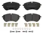 Тормозные колодки brembo P85 173