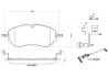 Тормозные колодки brembo P85 194
