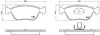 Тормозные колодки brembo P86 024