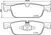 Тормозні (гальмівні) колодки brembo P86 028