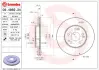 Вентильований гальмівний диск Brembo 09486934 (фото 1)