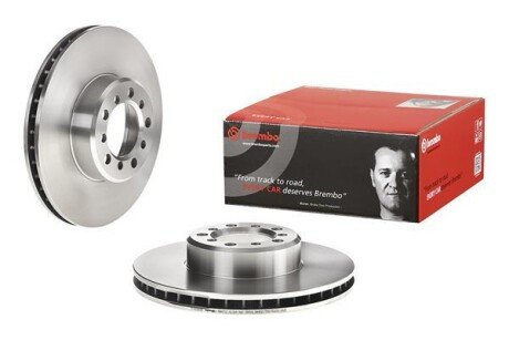 Вентильований гальмівний диск brembo 09492810