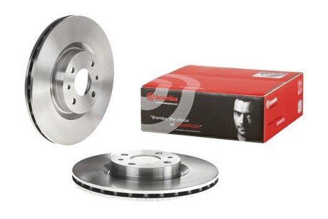 Вентильований гальмівний диск brembo 09493914