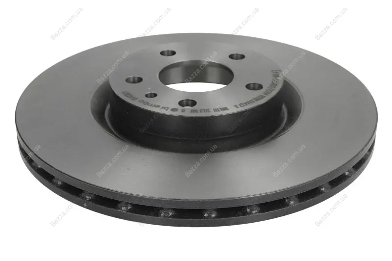 Вентильований гальмівний диск Brembo 09.4939.21 (фото 1)