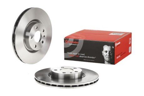Вентилируемый тормозной диск brembo 09493924