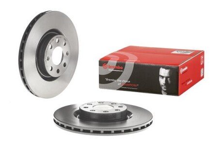 Вентилируемый тормозной диск brembo 09.4939.31