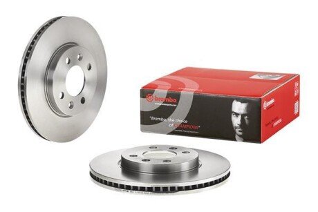 Вентилируемый тормозной диск brembo 09.5221.10