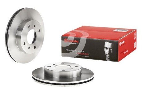 Вентилируемый тормозной диск brembo 09544914