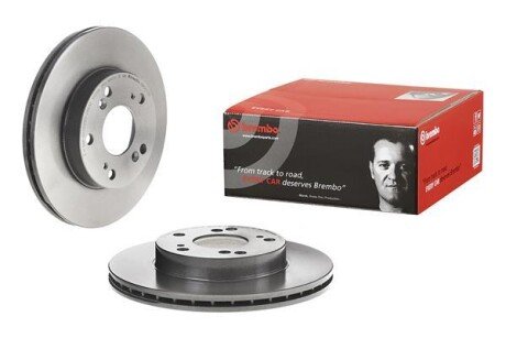 Вентилируемый тормозной диск brembo 09545731