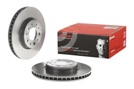Вентилируемый тормозной диск brembo 09556821