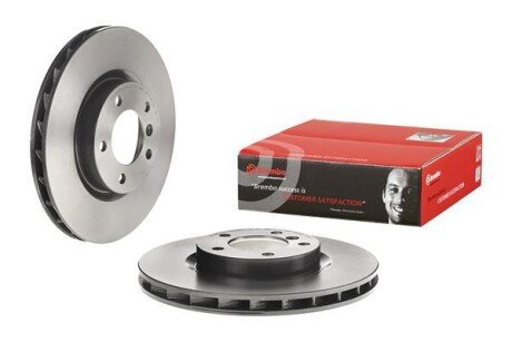 Вентильований гальмівний диск brembo 09593411