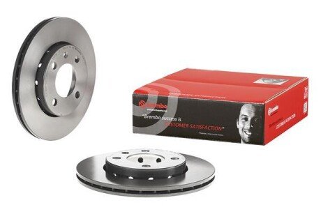 Вентильований гальмівний диск brembo 09679911