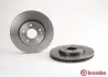 Вентилируемый тормозной диск brembo 09684511