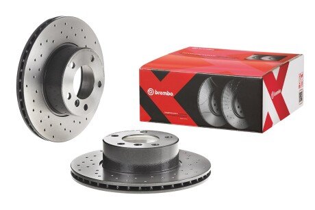 Вентильований гальмівний диск brembo 0969241X