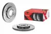 Вентилируемый тормозной диск brembo 09.7011.1X