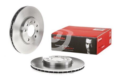 Вентилируемый тормозной диск brembo 09.7629.10