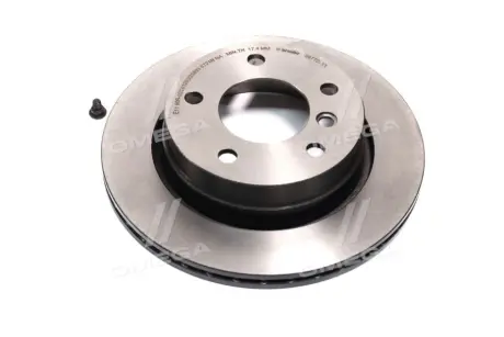 Вентильований гальмівний диск Brembo 09772711
