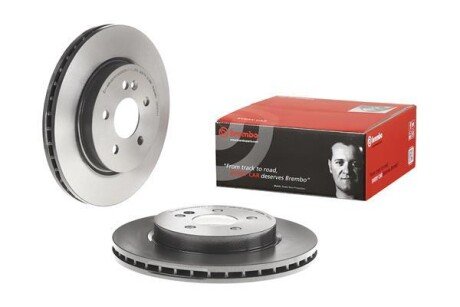 Вентилируемый тормозной диск brembo 09782311