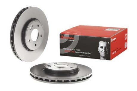 Вентилируемый тормозной диск brembo 09830411