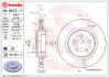 Вентильований гальмівний диск Brembo 09861511 (фото 1)