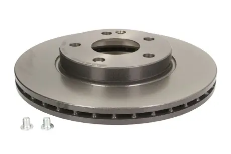 Вентилируемый тормозной диск brembo 09868011 Мерседес