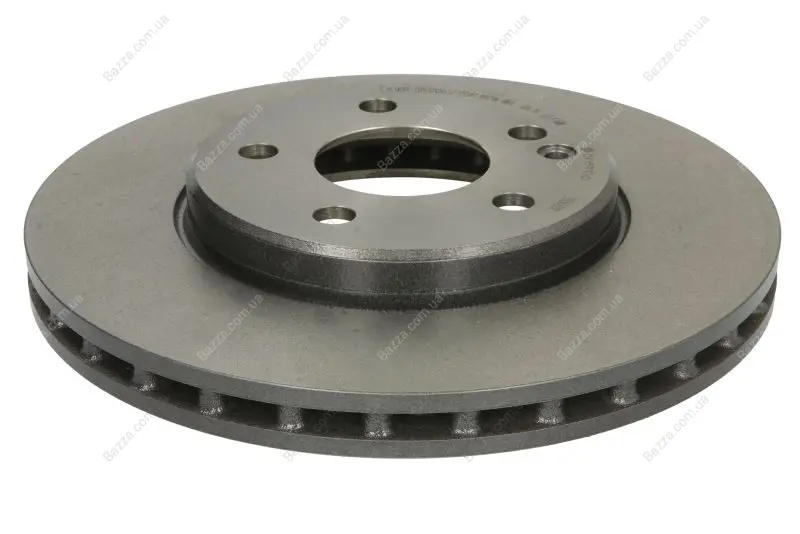 Вентильований гальмівний диск Brembo 09868111 (фото 1)