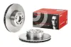 Вентильований гальмівний диск Brembo 09872610 (фото 2)