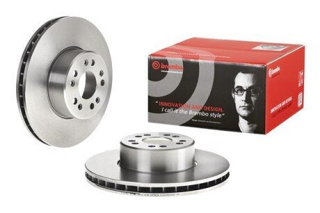 Вентилируемый тормозной диск brembo 09872610