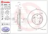 Вентильований гальмівний диск Brembo 09884011 (фото 1)