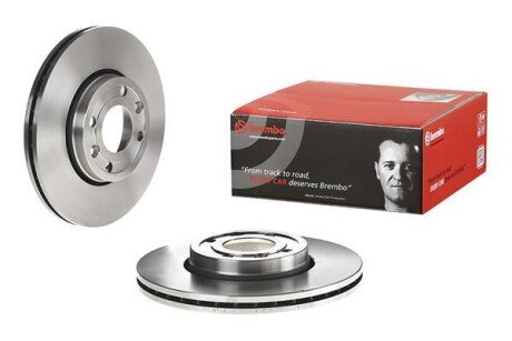 Вентилируемый тормозной диск brembo 09.9078.10