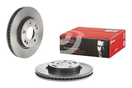 Вентилируемый тормозной диск brembo 09907911