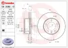 Вентильований гальмівний диск Brembo 09908010 (фото 1)