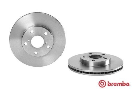 Вентилируемый тормозной диск brembo 09918510