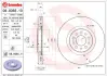 Вентильований гальмівний диск Brembo 09936511 (фото 1)