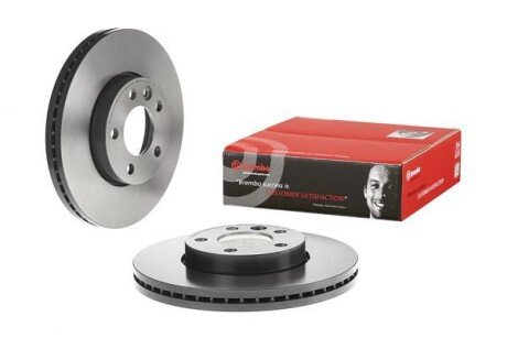 Вентильований гальмівний диск brembo 09944211