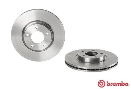 Вентилируемый тормозной диск brembo 09946820