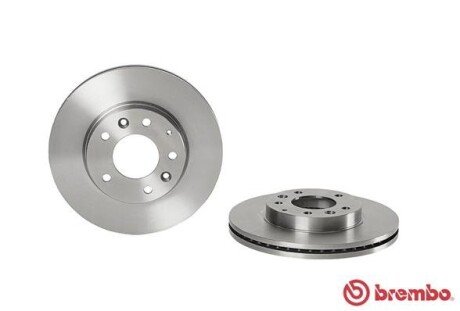 Вентильований гальмівний диск brembo 09958514