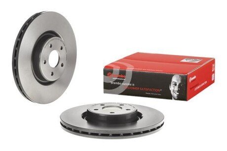 Вентилируемый тормозной диск brembo 09.9586.21