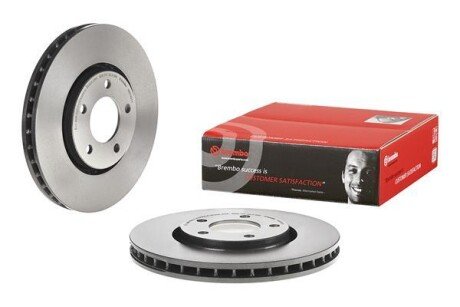 Вентилируемый тормозной диск brembo 09974311